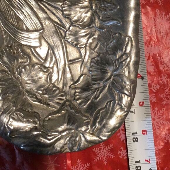 Serving platter beautiful Arthur Court Iris pattern - Picture 2 of 6